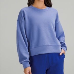 Lululemon Softstreme Perfectly Oversized
Cropped Crew size 4 perfect wild indigo